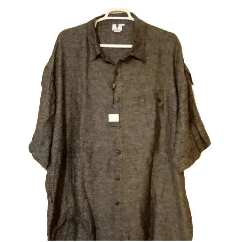 Men's Pure Diamond Apparel Short Sleeve Casual Shirt Size 4X